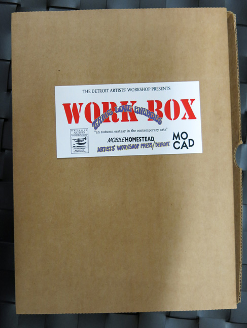 All contents of the Work Box are contained in a heavy duty cardboard box.