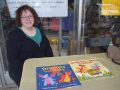 Deborah Aranson, author with her books.