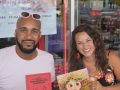 Authors Aaron Foley (The Detroit Neighborhood Guidebook) and Maria Desmondy (Spaghetti in a Hot Dog Bun).