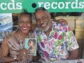 Authors Oneita Jackson and Christopher Paul Curtis.