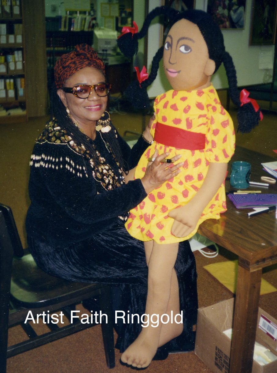 Artist/author Faith Ringgold signing