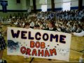 Bob Graham at Our Lady Queen of Martyrs school