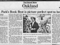 Article on Book Beat (Oakland Press 1990)