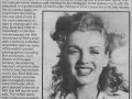 Clipping for Marilyn Monroe phot  exhibit (Metro Times)