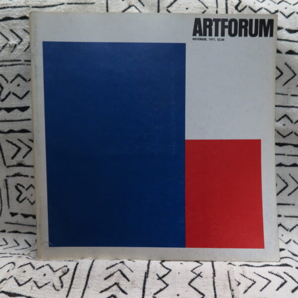 Artforum, Nov., 1971
