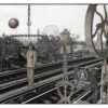 Invented Landscapes of Coney Island and Carnival Ride Attendants - Image 8