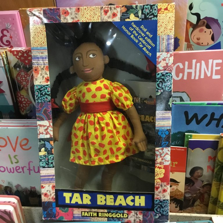 Tar Beach Cassie doll and book set by Faith Ringgold
