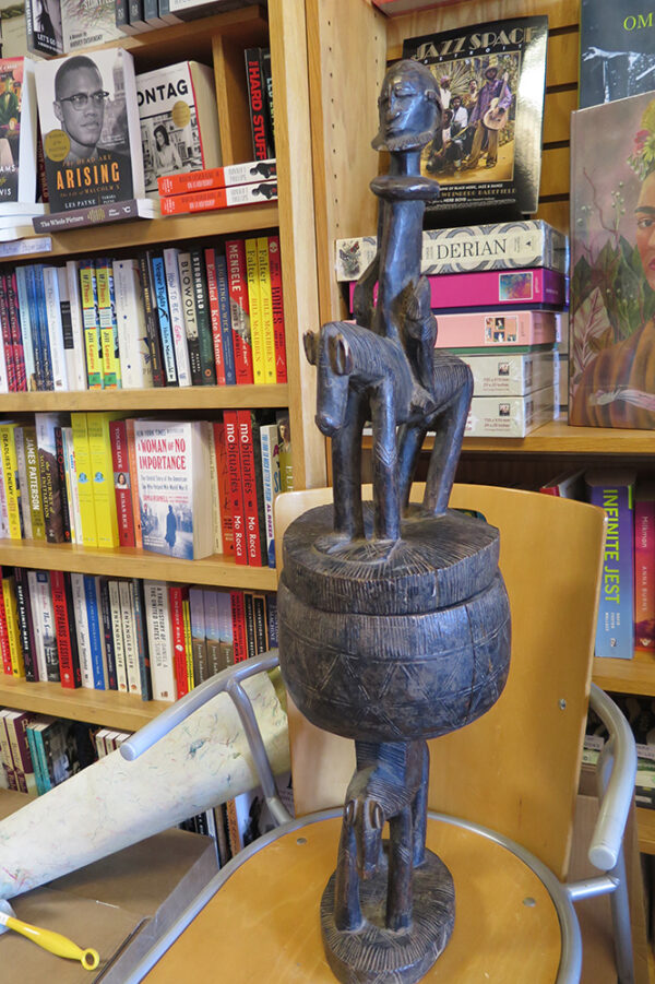 Dogon Horse and Rider, medicine pot