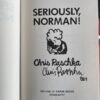 Seriously Norman! signed by Chris Raschka - Image 2