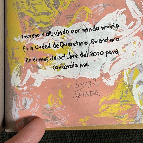 La Celebración: Art book by Nando Murio - Image 3