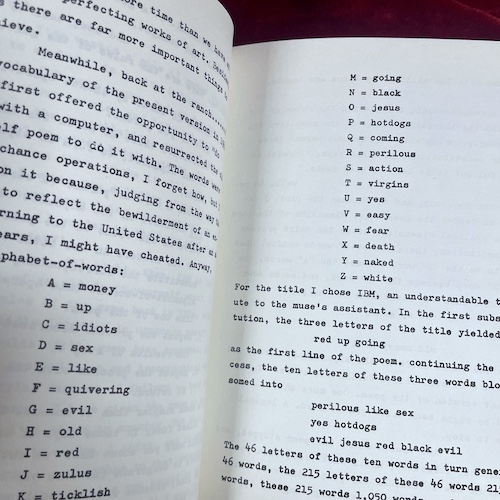A Valentine for Noël: Four Variations on a Scheme by Emmett Williams - Image 2