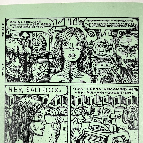 Cave Girl minicomic, signed by Gary Panter - Image 2