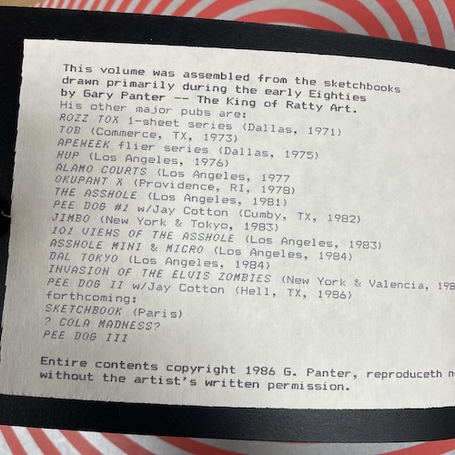 Road Kill by Gary Panter (first edition, 1986) - Image 4