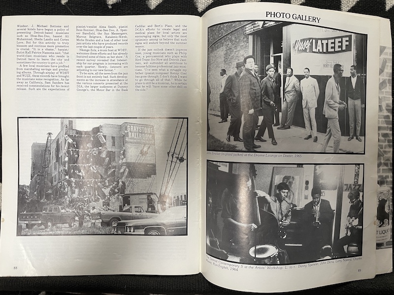 Detroit Jazz Who's Who by Herb Boyd & Leni Sinclair - Image 4