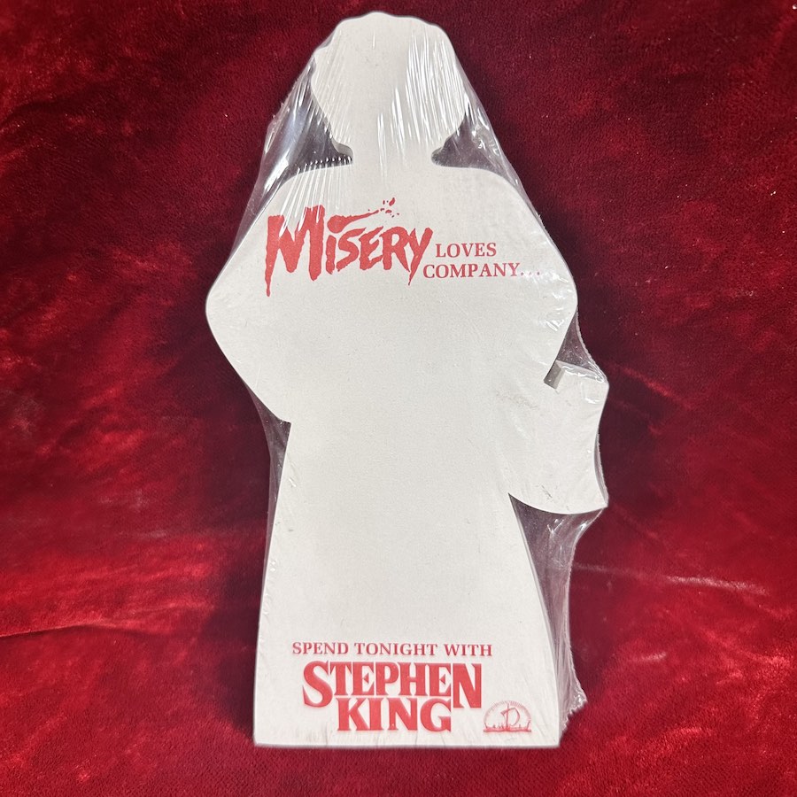 Stephen King Misery notepad, ephemera, 1987