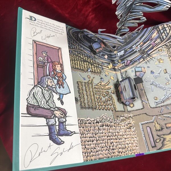 The Wonderful Wizard of Oz pop-up by Robert Sabuda (signed) - Image 2