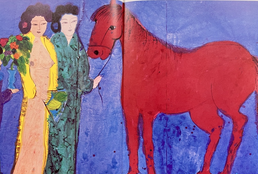 Rice Paper Painting by Walasse Ting - Image 2