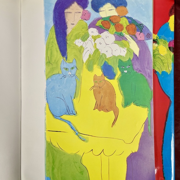 Rice Paper Painting by Walasse Ting - Image 4