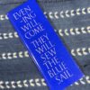Evening Will Come They Will Sew the Blue Sail, by Ian Hamilton Finlay (1991)