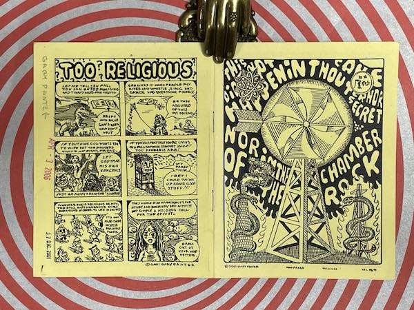 Mind Probe mini-comic by Gary Panter (signed)