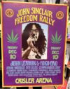 John Sinclair Freedom Rally Poster (signed)