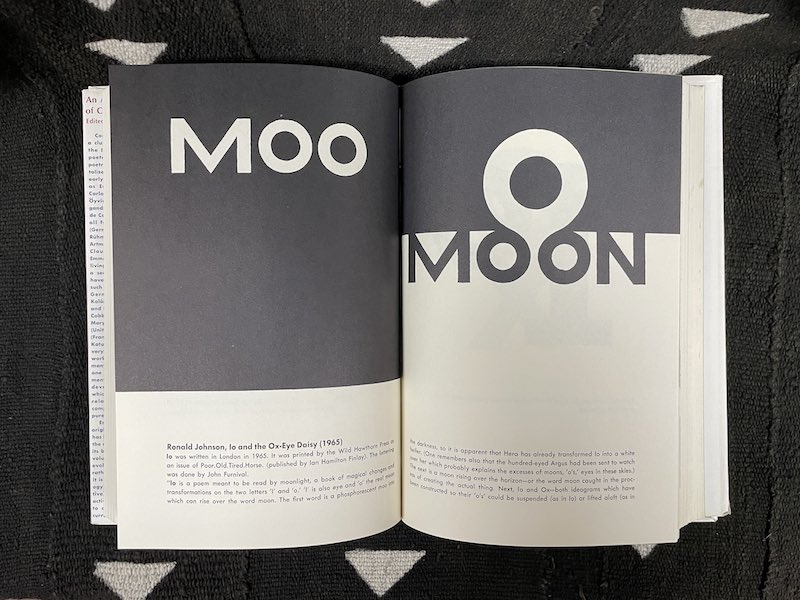 An Anthology of Concrete Poetry (1967 first edition hardcover) - Image 3